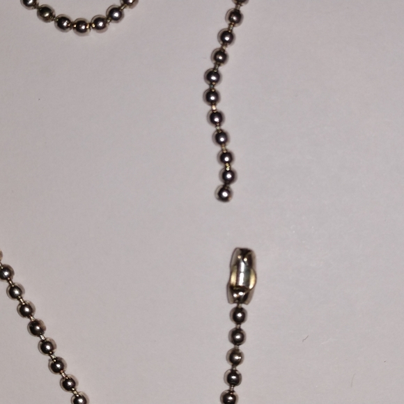 Set of 5 ball chain necklaces, gold color,  new never used. - Picture 10 of 11